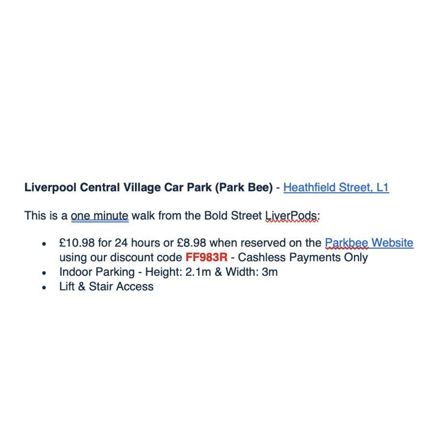 The Bold St Liverpods By Serviced Living Liverpool Exterior foto